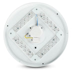 36W Plafon LED DOME / Średnica: 450 / Klosz: Efekt gwiazdek / Barwa:3w1