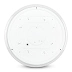 36W Plafon LED DOME / Średnica: 450 / Klosz: Efekt gwiazdek / Barwa:3w1