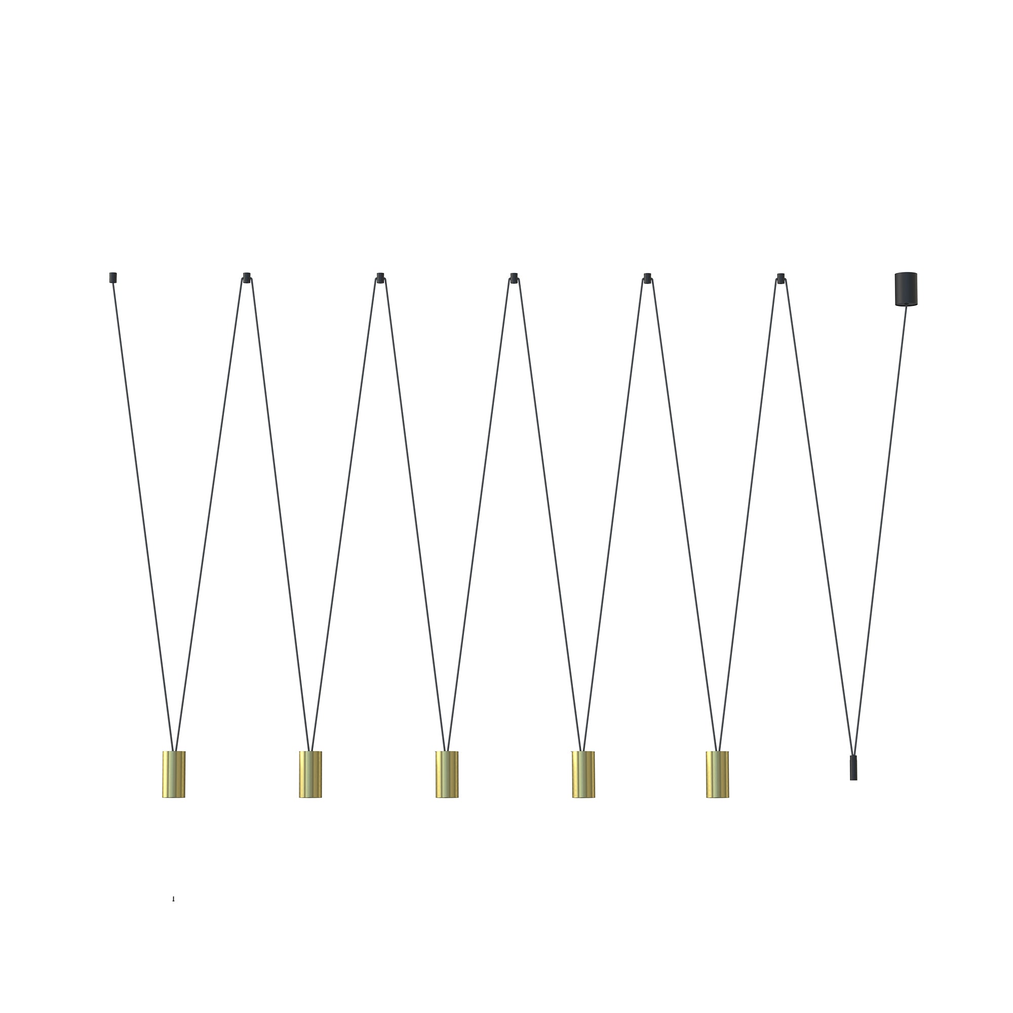 Nowodvorski Lampa wisząca MORE EYE 10W only LED 50/60Hz - Lity mosiądz - Miedziany I