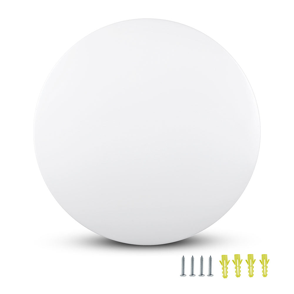 36W Plafon LED DOME / Średnica: 450 / Klosz: Mleczny / Barwa:3w1