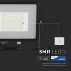 50W Naświetlacz LED SMD / Chip SAMSUNG / Barwa:4000K / Obudowa: Czarna / Wydajność: 120lm/w