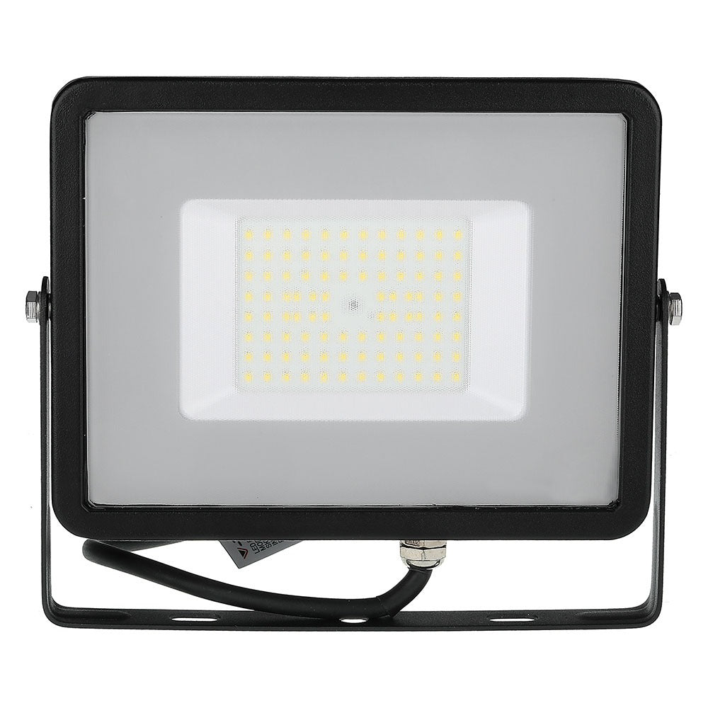 50W Naświetlacz LED SMD / Chip SAMSUNG / Barwa:6400K / Obudowa: Czarna / Wydajność: 120lm/w