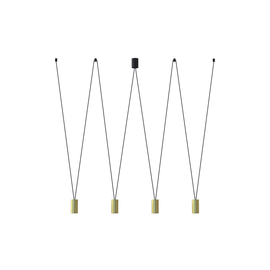 Nowodvorski Lampa wisząca MORE EYE 10W only LED 50/60Hz - Lity mosiądz - Miedziany II