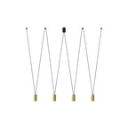 Nowodvorski Lampa wisząca MORE EYE 10W only LED 50/60Hz - Lity mosiądz - Miedziany II