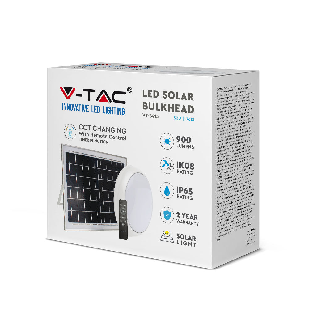 15W Solarny Plafon LED / Barwa:3 w 1
