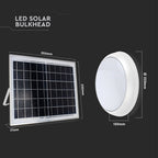 15W Solarny Plafon LED / Barwa:3 w 1