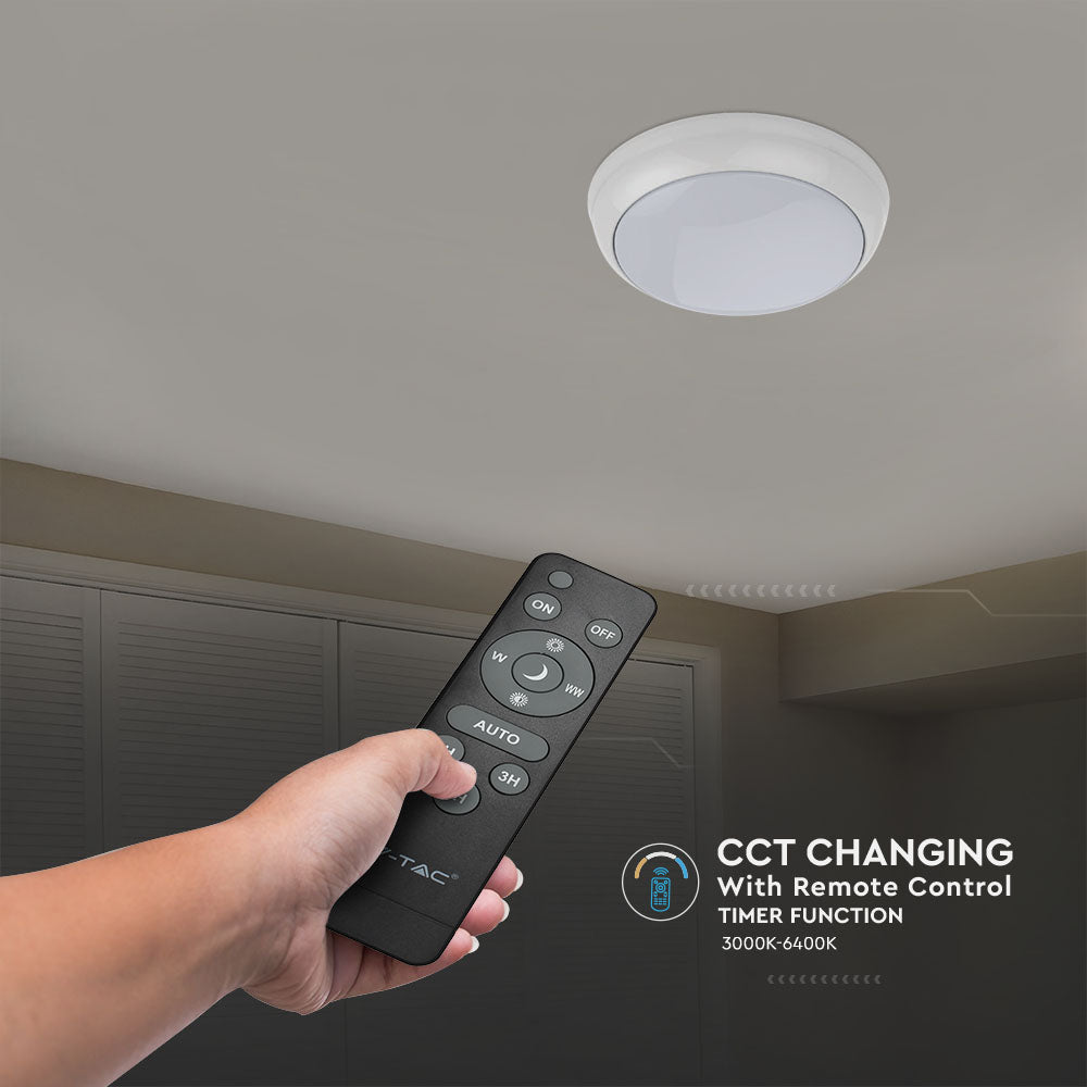 15W Solarny Plafon LED / Barwa:3 w 1