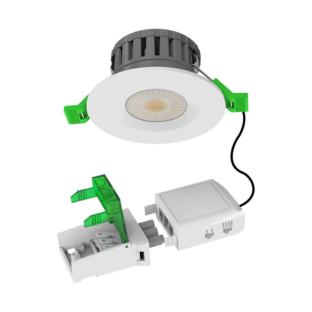 5W/8W Oprawa wpuszczana LED odporna na ogień/ Barwa:4w1 / IP65 / Ściemniana