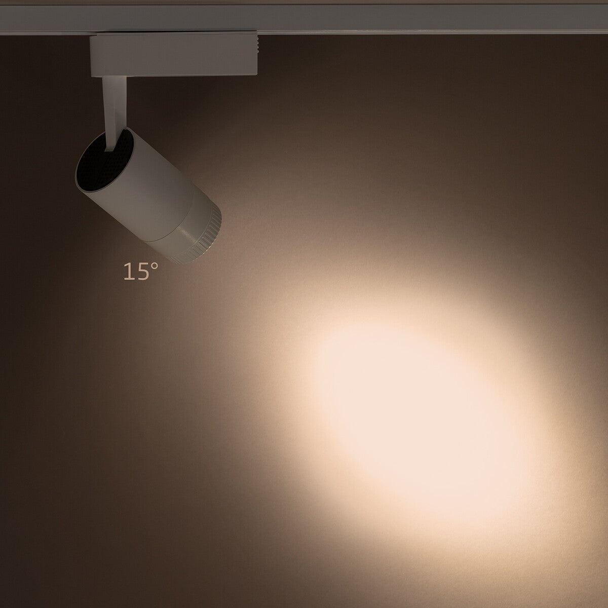 Nowodvorski System szynowy PROFILE ZOOM LED 1-obwodowy Profile Lampa 9W - Aluminium lakierowane - Biały I 7623