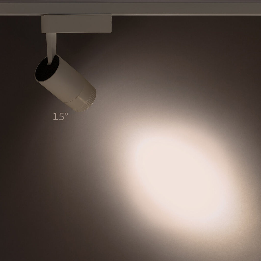 Nowodvorski System szynowy PROFILE ZOOM LED 1-obwodowy Profile Lampa 9W - Aluminium lakierowane - Biały II 7624