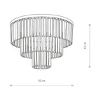 Nowodvorski Żyrandol CRISTAL M 25W only LED 50/60Hz - Kryształ - Transparentny III 7627