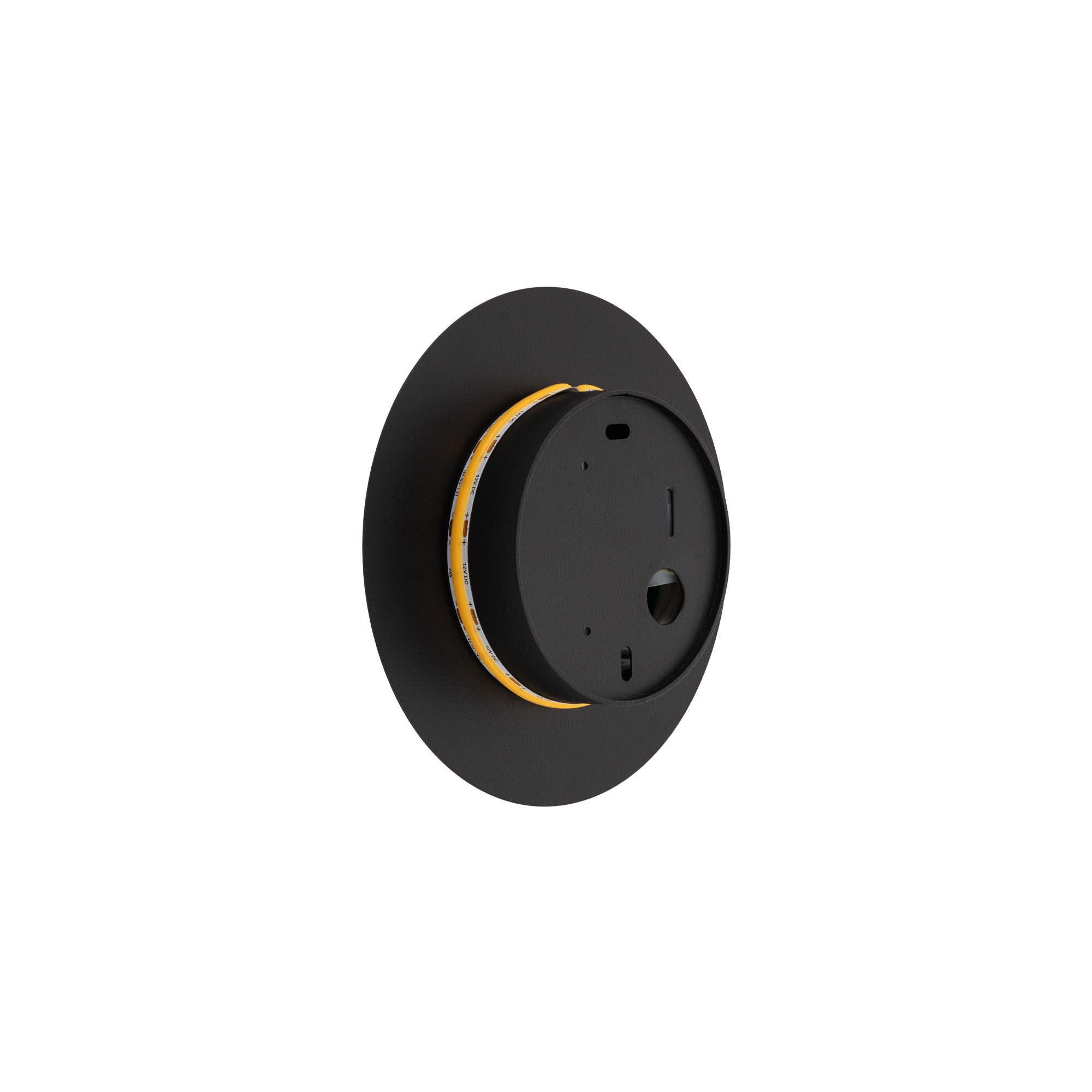 Nowodvorski Kinkiet RING LED S 7W 50/60Hz - Stal lakierowana - Czarny