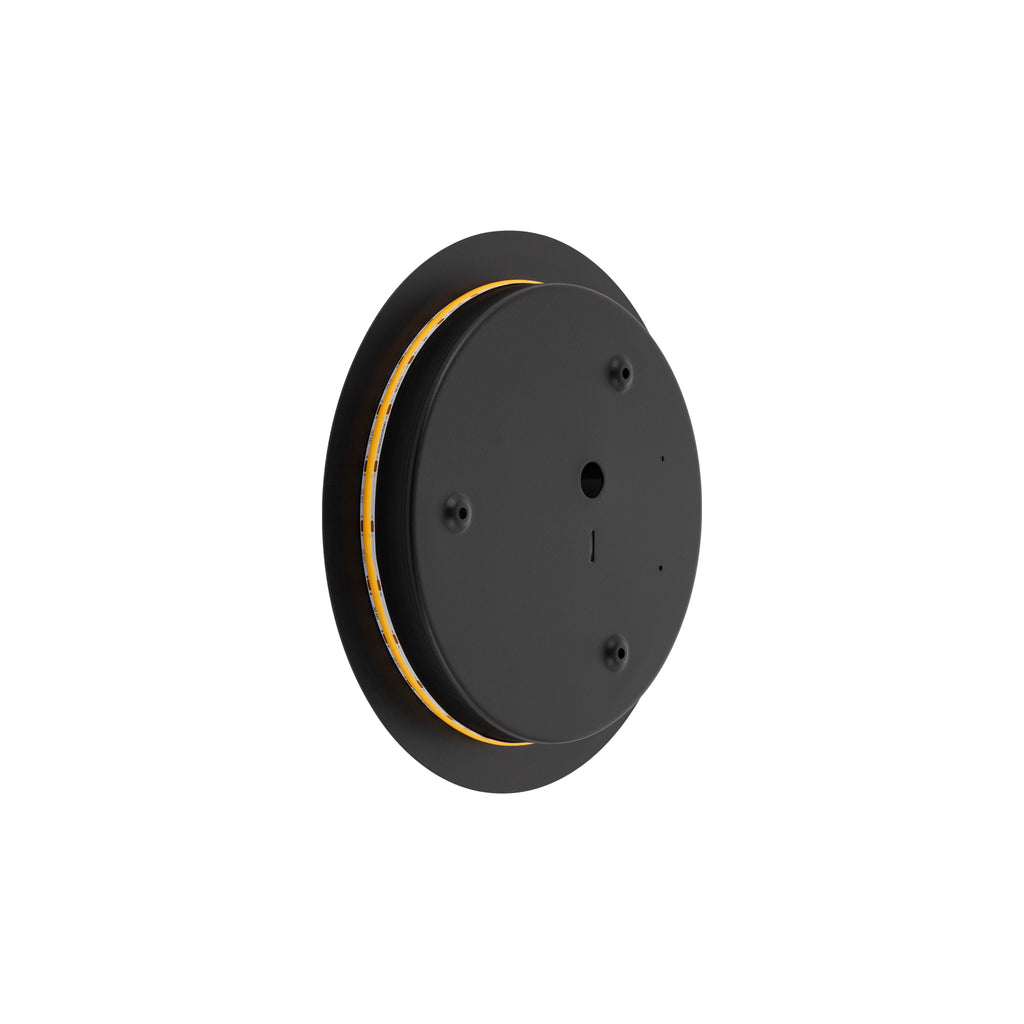 Nowodvorski Kinkiet RING LED M 10W 50/60Hz - Stal lakierowana - Czarny