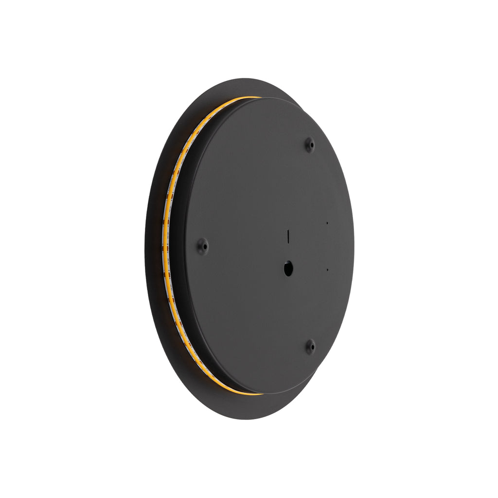 Nowodvorski Kinkiet RING LED L 13W 50/60Hz - Stal lakierowana - Czarny