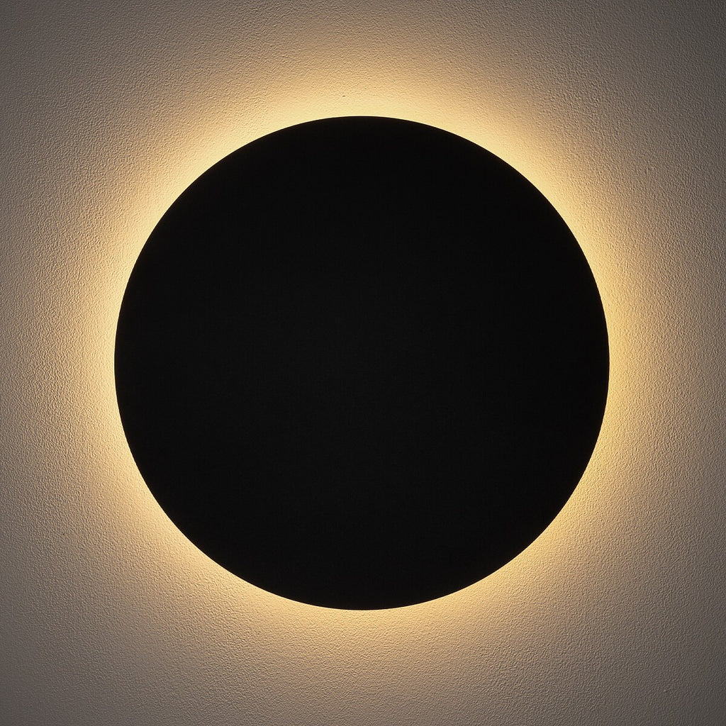 Nowodvorski Kinkiet RING LED L 13W 50/60Hz - Stal lakierowana - Czarny 7636