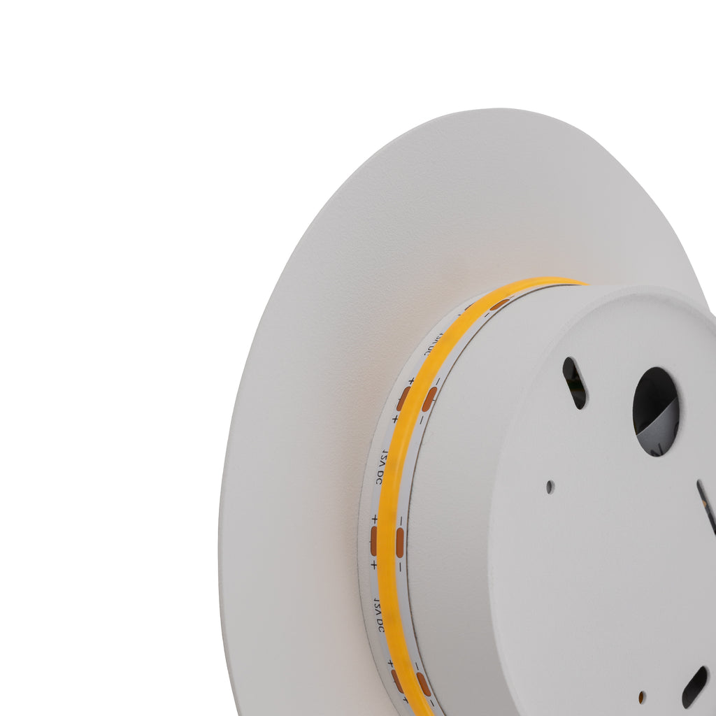 Nowodvorski Kinkiet RING LED S 7W 50/60Hz - Stal lakierowana - Biały