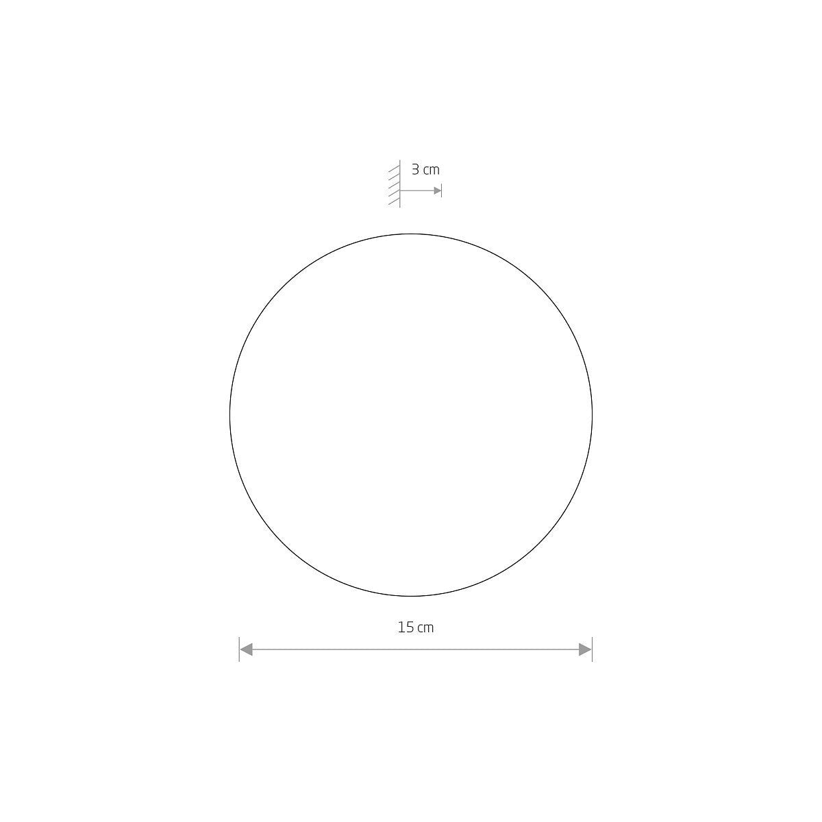 Nowodvorski Kinkiet RING LED S 7W 50/60Hz - Stal lakierowana - Biały 7637