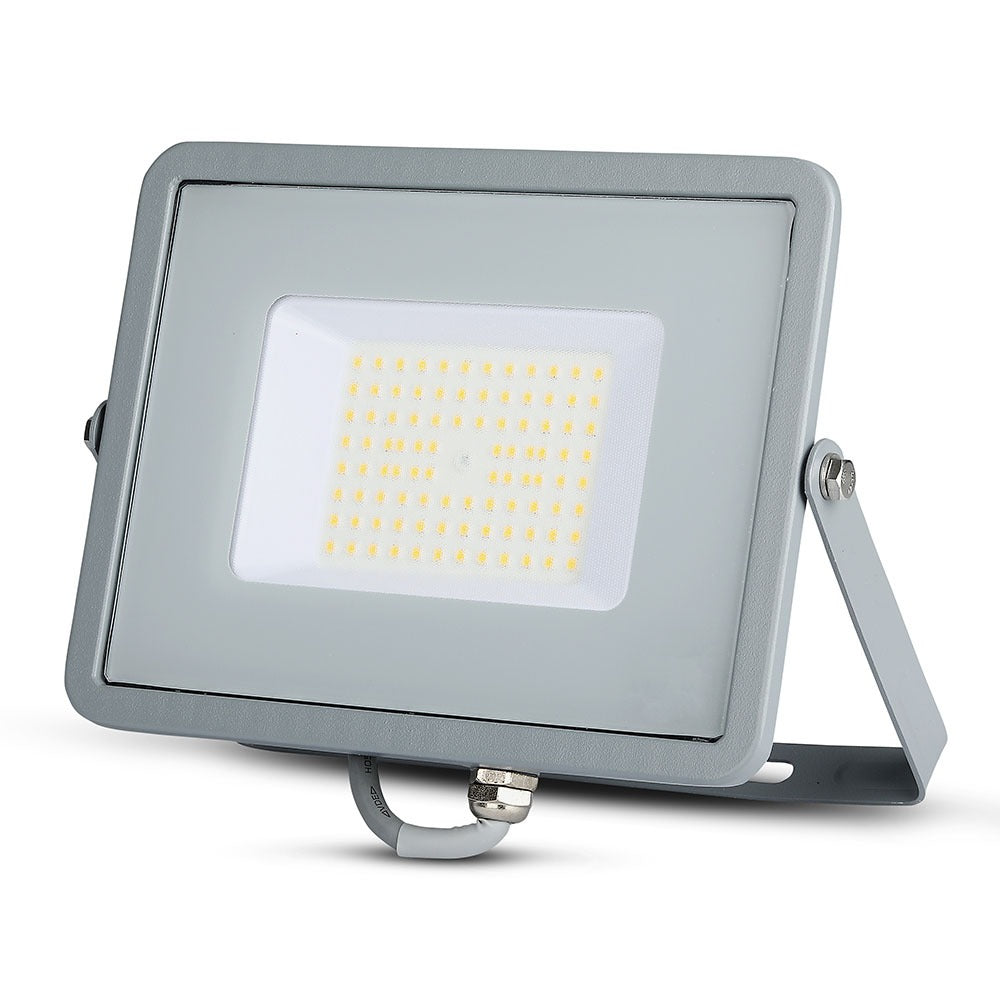 50W Naświetlacz LED SMD / Chip SAMSUNG / Barwa:4000K / Obudowa: Szara / Wydajność: 120lm/w