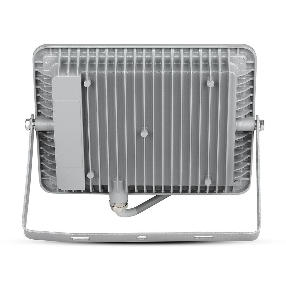 50W Naświetlacz LED SMD / Chip SAMSUNG / Barwa:6400K / Obudowa: Szara / Wydajność: 120lm/w