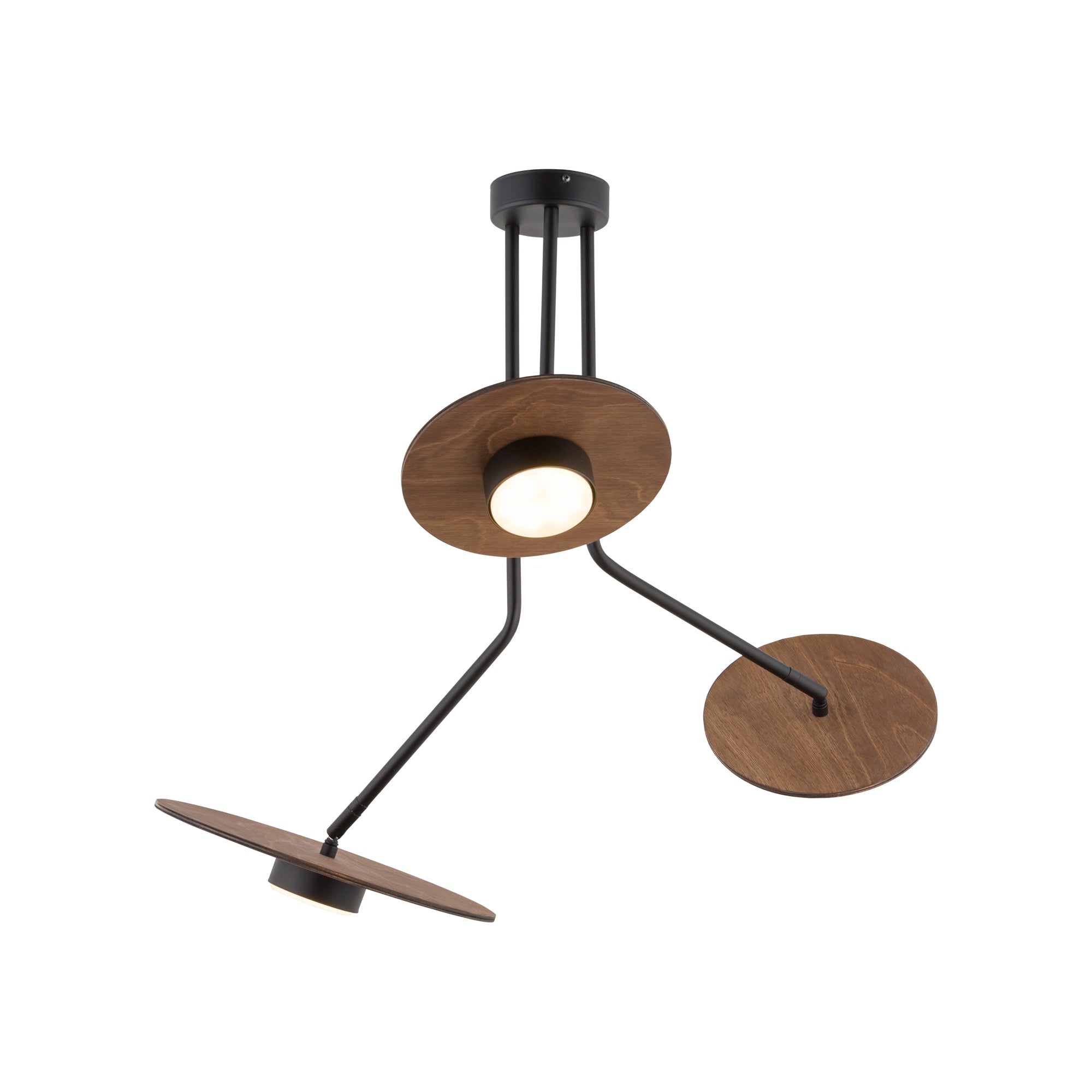 Nowodvorski Lampa przysufitowa DISK 12W only LED 50/60Hz - Stal lakierowana - Czarny