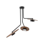 Nowodvorski Lampa przysufitowa DISK 12W only LED 50/60Hz - Stal lakierowana - Czarny