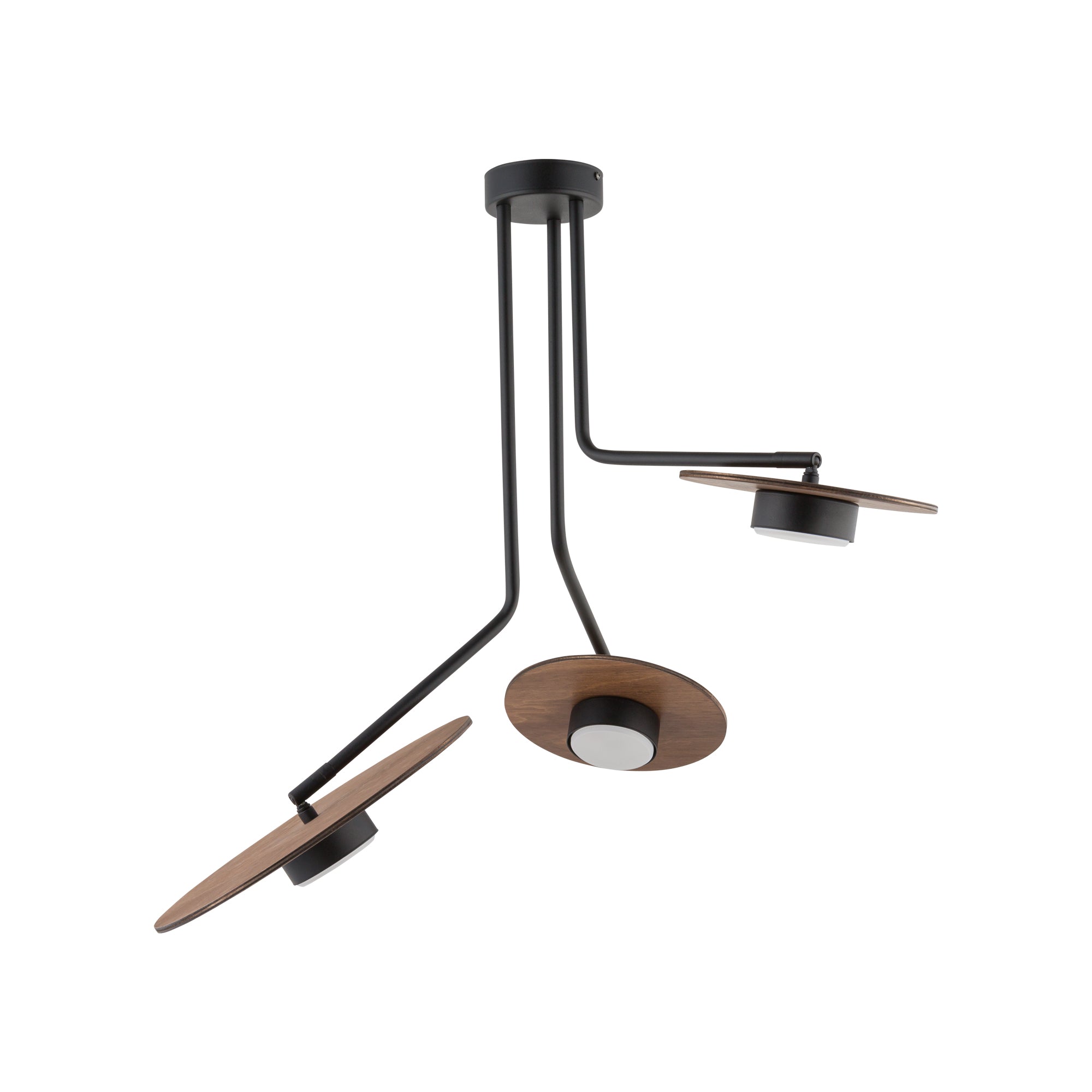 Nowodvorski Lampa przysufitowa DISK 12W only LED 50/60Hz - Stal lakierowana - Czarny