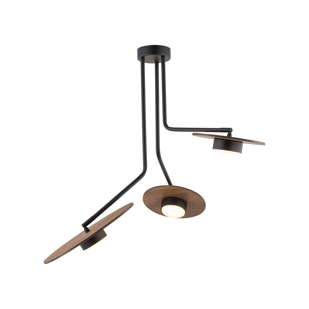 Nowodvorski Lampa przysufitowa DISK 12W only LED 50/60Hz - Stal lakierowana - Czarny