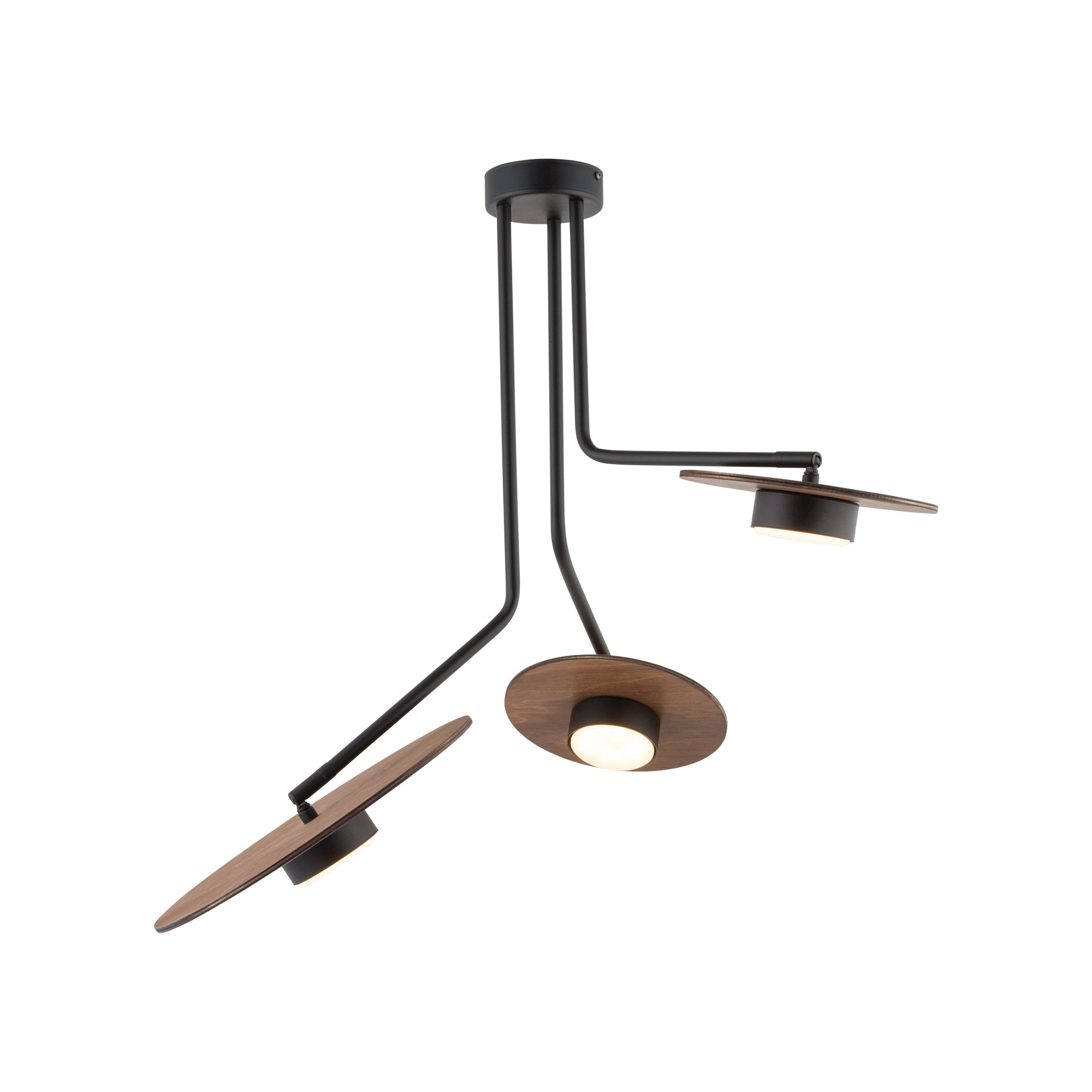 Nowodvorski Lampa przysufitowa DISK 12W only LED 50/60Hz - Stal lakierowana - Czarny