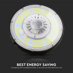 200W Oprawa Highbay LED ( Zasilacz MEANWELL ) / Ściemniana /Barwa:4000K/ Obudowa: Czarna / Skuteczność 200lm/W
