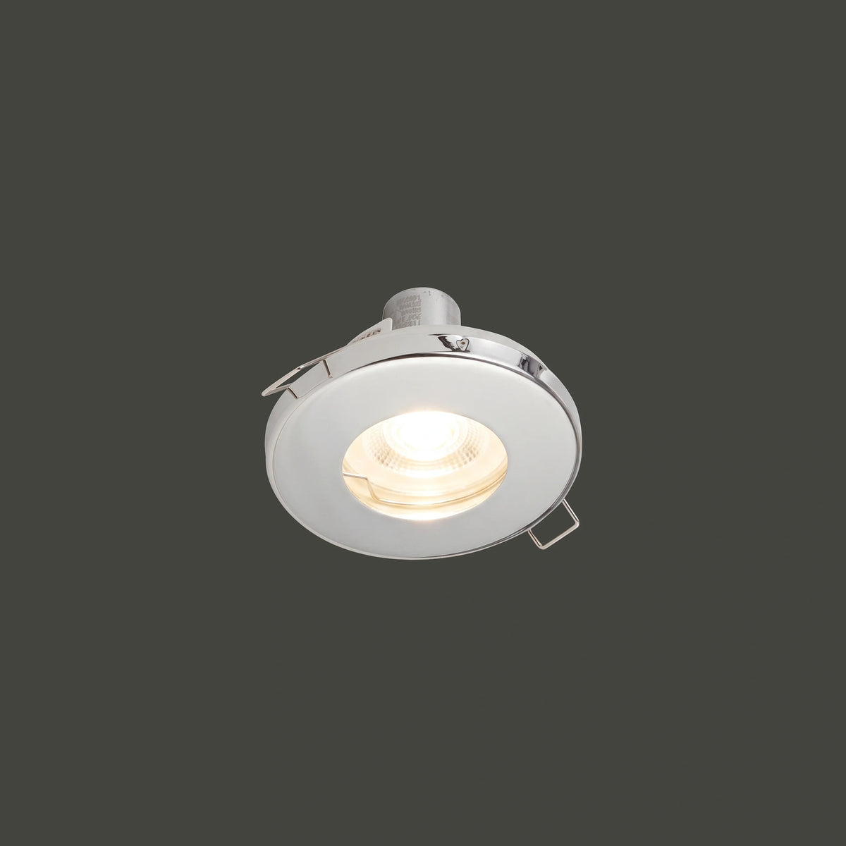 Nowodvorski Lampa downlights podtynkowa JULIET 15W only LED 50/60Hz - Stal - Chrom 7664 - lampa włączona