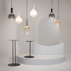Maytoni Lampa wisząca Nebula - Metal - Czarny MOD182PL-L4B3K