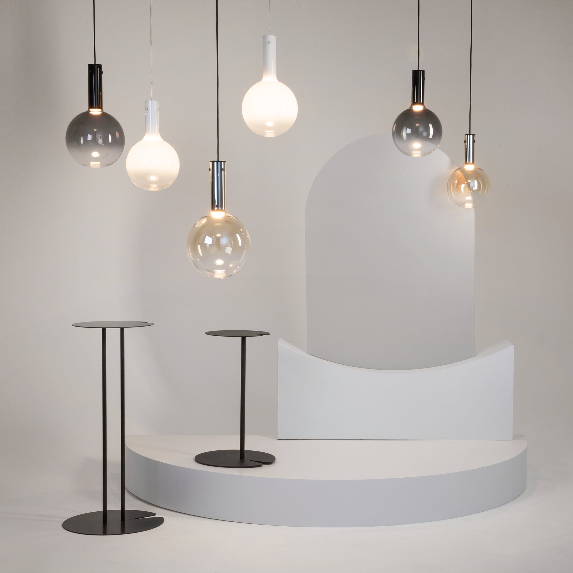 Maytoni Lampa wisząca Nebula - Metal - Biały MOD182PL-L4W3K
