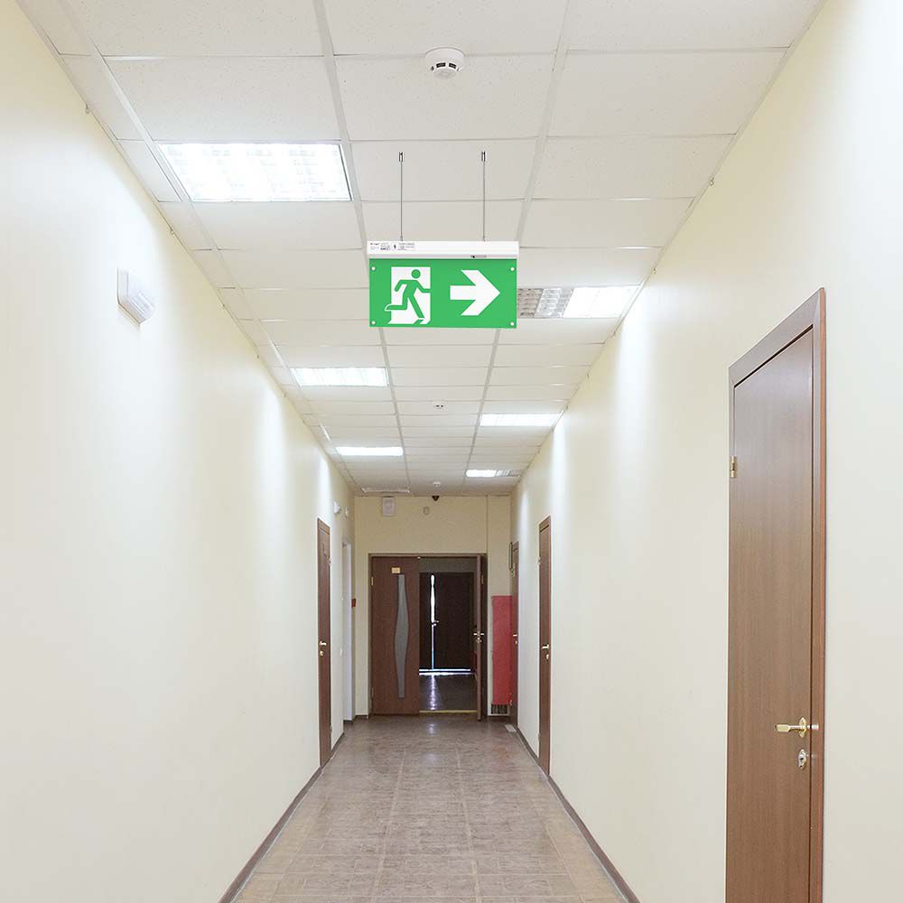 2.5W Oprawa Awaryjna LED 4w1 przycisk TEST Sterowanie RF / Barwa:6000K