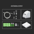 2.5W Oprawa Awaryjna LED 4w1 przycisk TEST Sterowanie RF / Barwa:6000K