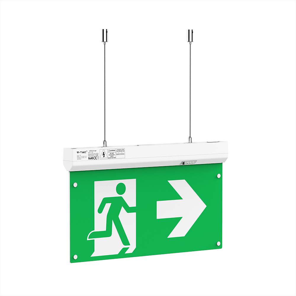 2.5W Oprawa Awaryjna LED 4w1 przycisk TEST Sterowanie RF / Barwa:6000K