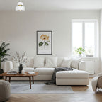 plafon Marti white/gold 1xE27