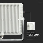 100W Naświetlacz LED SMD / Chip SAMSUNG / Barwa:4000K / Obudowa: Biała / Wydajność: 120lm/w
