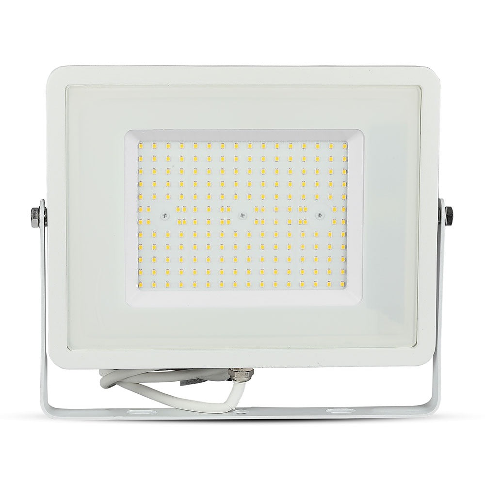 100W Naświetlacz LED SMD / Chip SAMSUNG / Barwa:4000K / Obudowa: Biała / Wydajność: 120lm/w