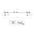Nowodvorski Reflektorek / Spot MONO SURFACE 10W only LED 50/60Hz - Stal lakierowana - Biały IV 7686