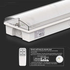 3W Oprawa Awaryjna LED przycisk TEST Sterowanie RF / Barwa:6400K
