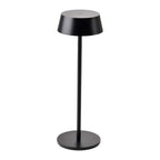 2W Lampka nocna LED zasilana bateryjnie / Ściemnianie przez dotyk / Barwa: 3000K / Obudowa: Czarna