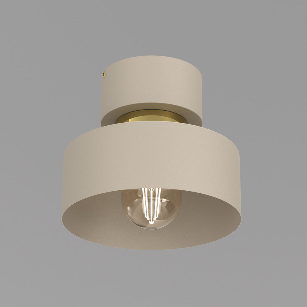 plafon Marti beige/gold 1xE27