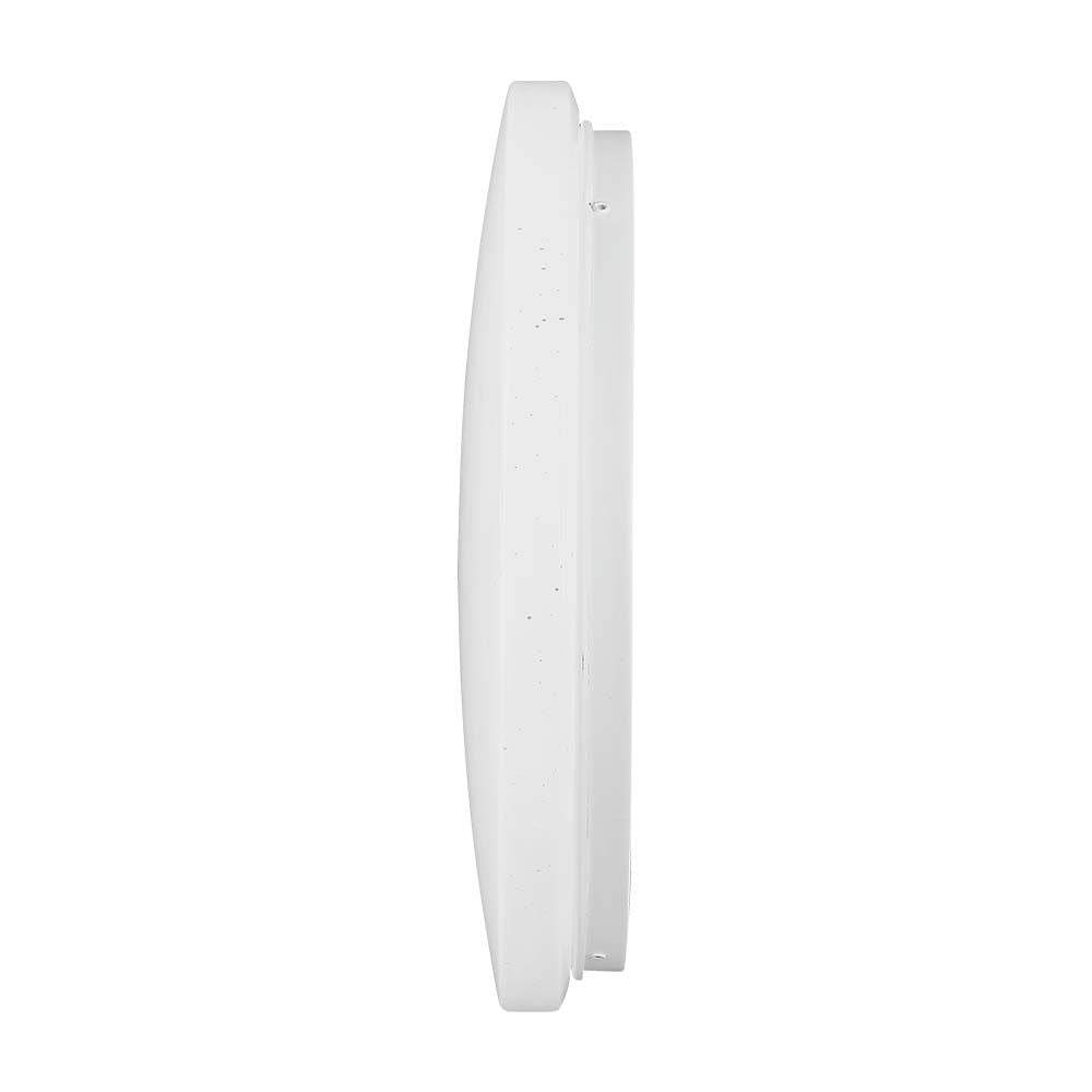 24W Plafon LED WIFI / Klosz: efekt gwiazdki / Barwa: RGB, 3w1 / Kompatybilna z Amazon Alexa i Google Home