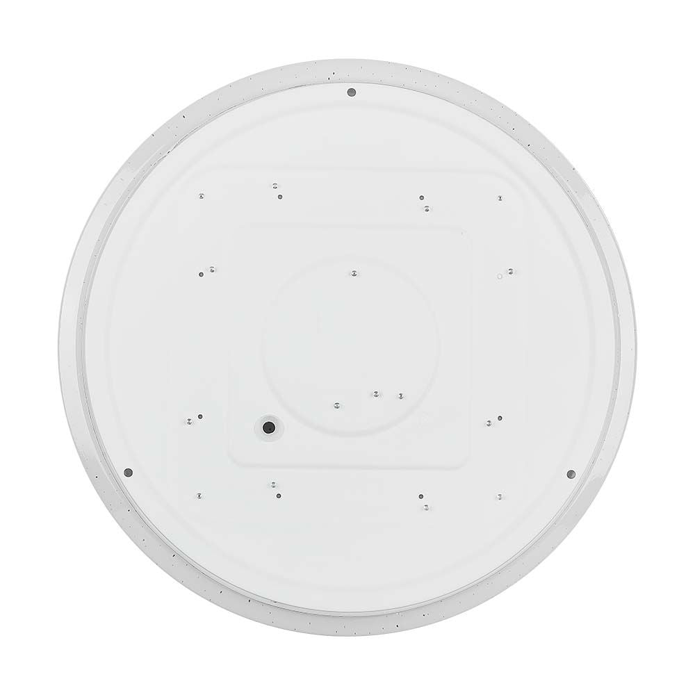 24W Plafon LED WIFI / Klosz: efekt gwiazdki / Barwa: RGB, 3w1 / Kompatybilna z Amazon Alexa i Google Home