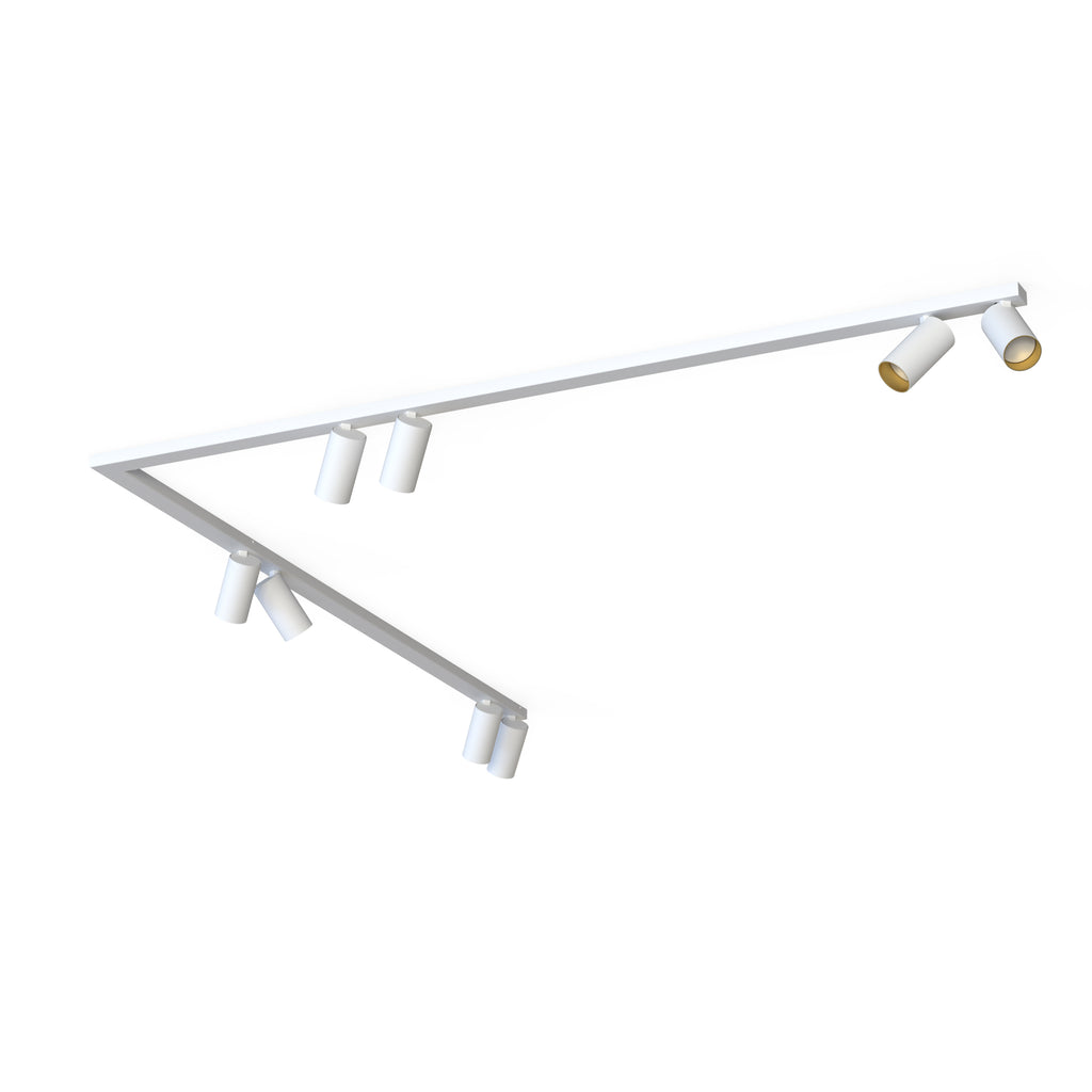 Nowodvorski Reflektorek / Spot MONO CORNER 2x150 10W only LED 50/60Hz - Stal lakierowana - Biały I