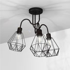 plafon Bergen black 3xE27