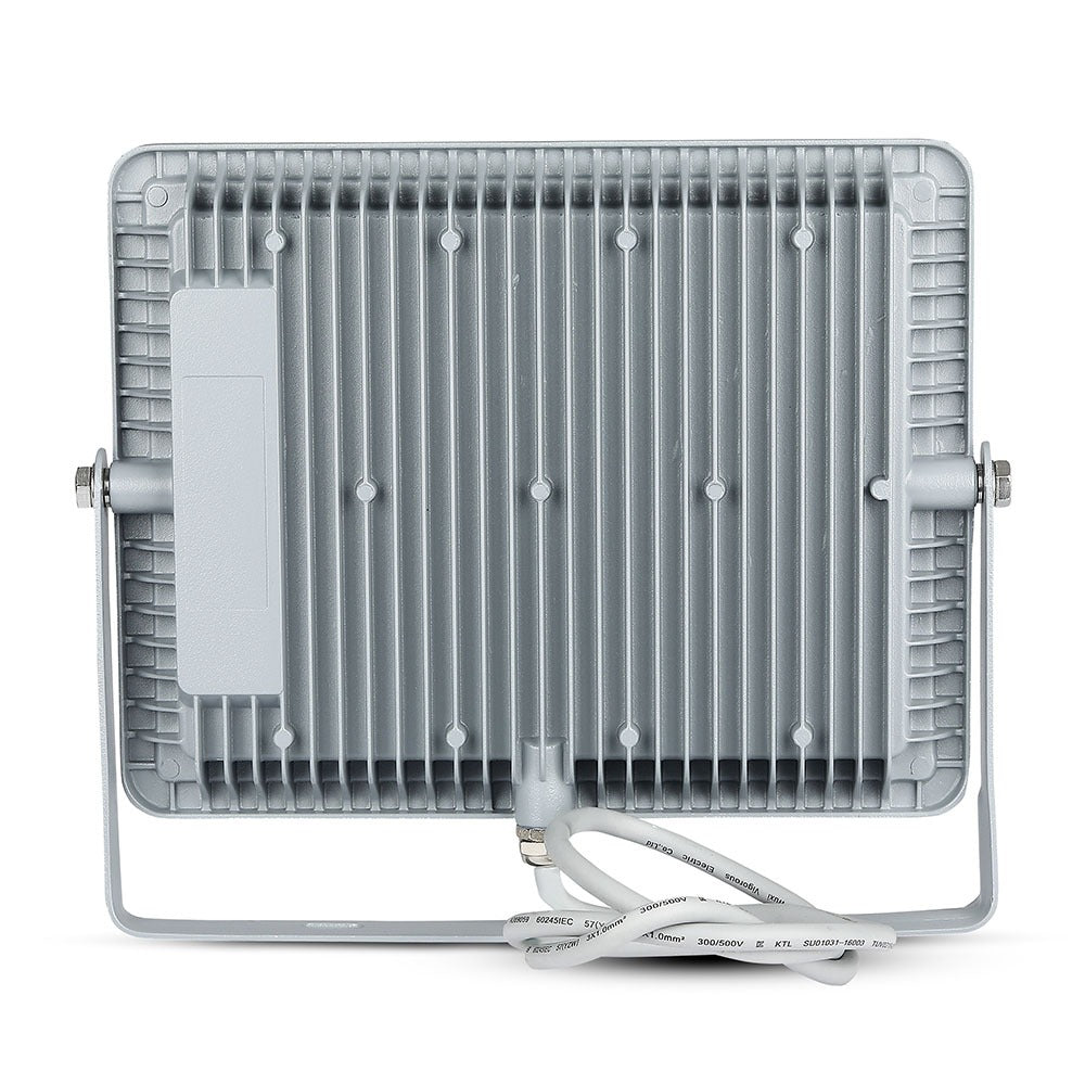 100W Naświetlacz LED SMD / Chip SAMSUNG / Barwa:6400K / Obudowa: Szara / Wydajność: 120lm/w