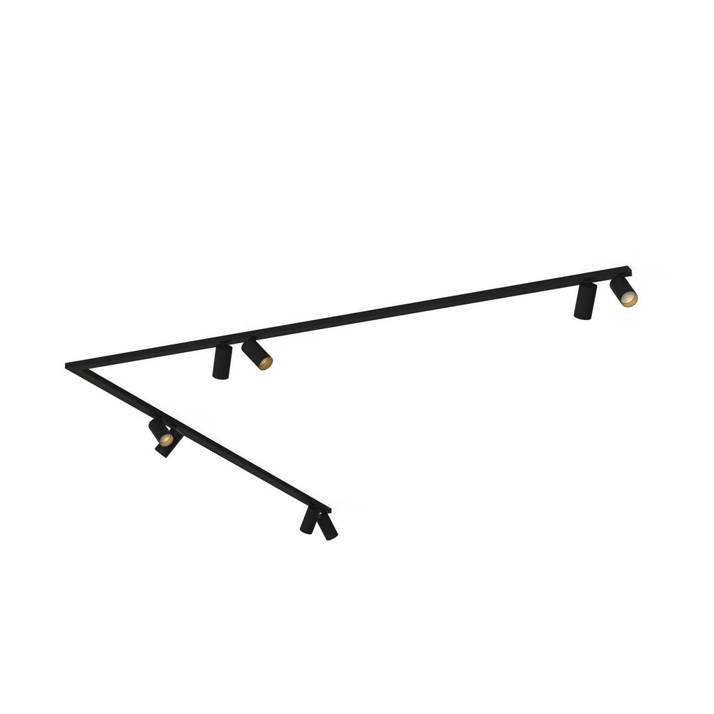 Nowodvorski Reflektorek / Spot MONO CORNER 2x200 10W only LED 50/60Hz - Stal lakierowana - Czarny I