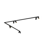 Nowodvorski Reflektorek / Spot MONO CORNER 2x200 10W only LED 50/60Hz - Stal lakierowana - Czarny I