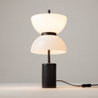 Maytoni Lampa stołowa Kyoto - Metal + marmur - Czarny MOD178TL-L11B3K